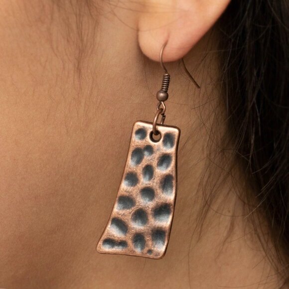 Gorgeous Copper & Sliver Boho Fashion Necklace Set - Picture 5 of 5